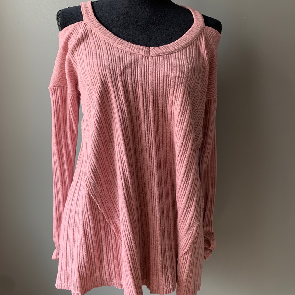 Cold Shoulder Sweater